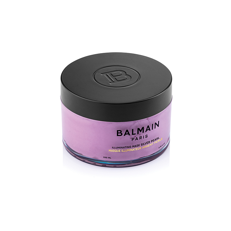 BALMAIN HAIR kaukė šviesintiems plaukams / Illuminating Mask Silver Pearl 200ml