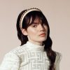 BALMAIN HAIR leidimo lankelis / Leather Chain Golden Headband SS22 - Image 5