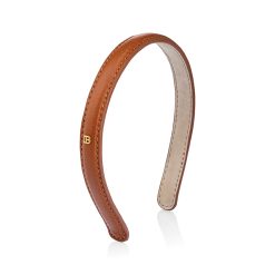 BALMAIN HAIR mažas lankelis plaukams / LE Riviera Headband Cognac S