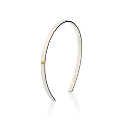 BALMAIN HAIR acetate white/black lankelis plaukams / Acetate Headband White/Black