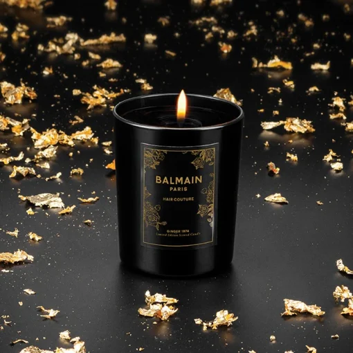 BALMAIN HAIR 50mečiui skirta auksinė žvakė / Anniversary Candle