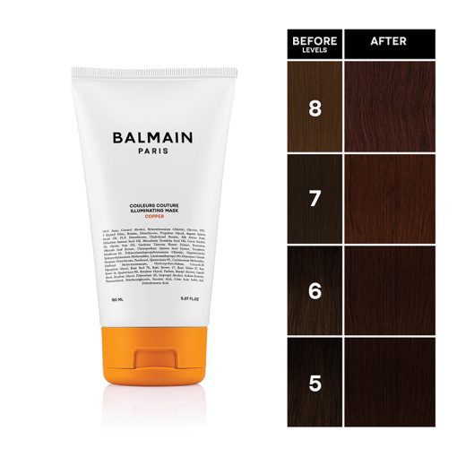 BALMAIN HAIR tonuojanti kaukė plaukams Copper 150ml /  Illuminating Copper Hair Mask 150ml - Image 2