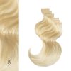 BALMAIN HAIR nematomos juostelės plaukų priauginimui / Easy Invisible Tape Extensions, Human Hair (40/55cm) - Image 4