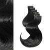 BALMAIN HAIR nematomos juostelės plaukų priauginimui / Easy Invisible Tape Extensions, Human Hair (40/55cm) - Image 14