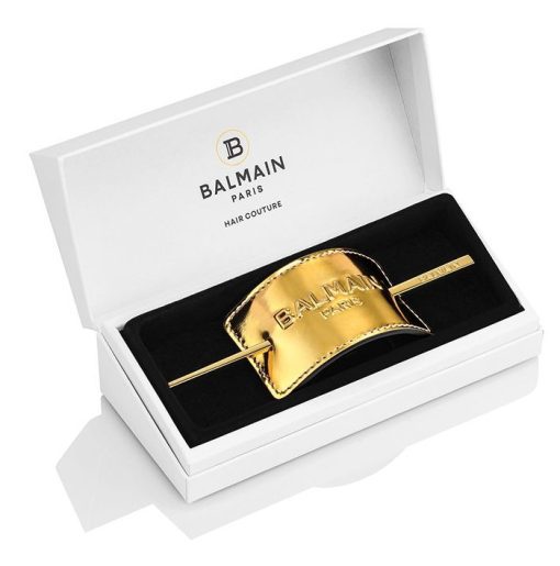 BALMAIN HAIR plaukų segtukas / Gold Hair Barrette - Image 2