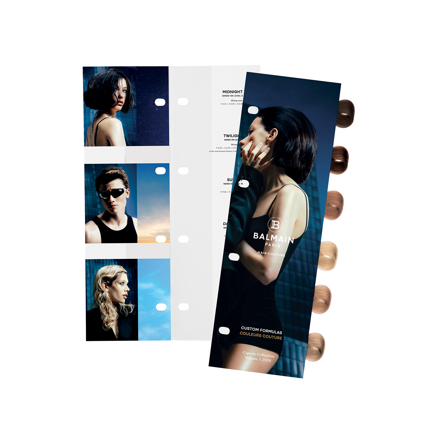 BALMAIN HAIR plaukų dažų receptas SS24 / Hair dye recipe