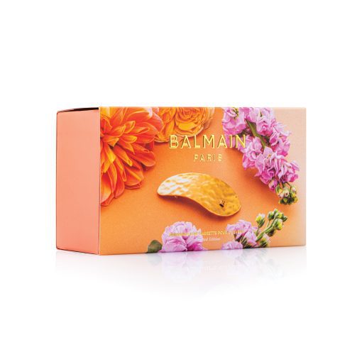 BALMAIN HAIR 18 karatų auksu padengtas plaukų segtukas / PRINTEMPS GOLDEN LEAF BARRETTE - Image 2