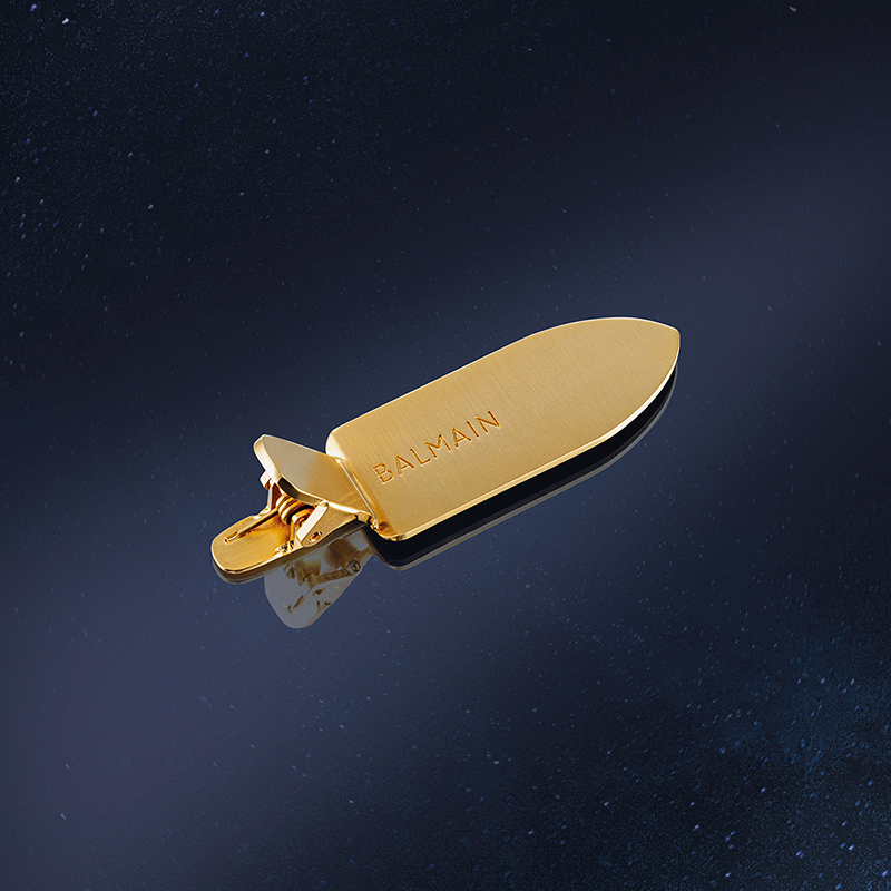 BALMAIN HAIR Segtukas plaukams / Muse de la Fête Backstage Clip Gold Limited Edition - Image 3