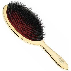 JANEKE kuldne hari nailonist tugevdusega / brush with bristles and nylon reinforcement