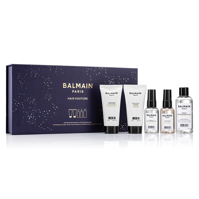 BALMAIN HAIR Rinkinys / Muse de la Fête Discovery Travel Set, 5pcs Hair Products Limited Edition