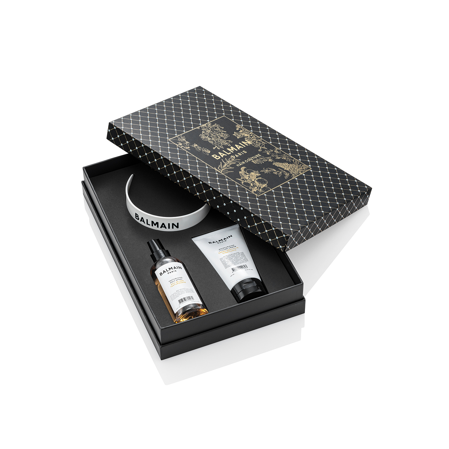 BALMAIN HAIR Baltas galvos juostos gaminių rinkinys / Legacy Acetate Headband Set - Image 2
