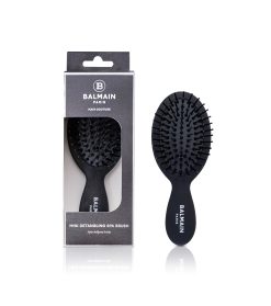 BALMAIN HAIR Antivelianti plaukų šukė mini juoda / Detangling Brush Black