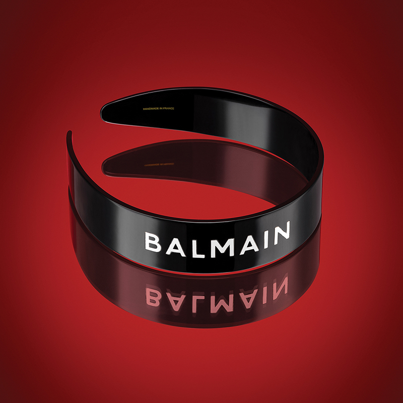 BALMAIN HAIR Limituoto leidimo Locks of Love acetato lankelis plaukams Large / Limited Edition Locks of Love Acetate Headband Large - Image 3