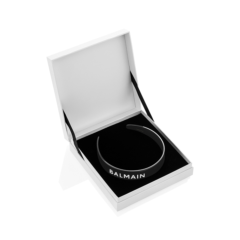 BALMAIN HAIR Limituoto leidimo Locks of Love acetato lankelis plaukams Large / Limited Edition Locks of Love Acetate Headband Large - Image 2