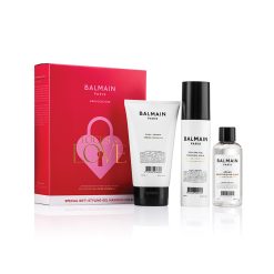 BALMAIN HAIR Limituoto leidimo Balmain Hair Locks of Love Ultimate Curl stilizavimo dovanų rinkinys / Balmain Hair Limited Edition Locks of Love Ultimate Curl Styling Gift Set