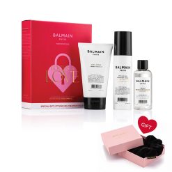 BALMAIN HAIR Limituoto leidimo Balmain Hair Locks of Love Ultimate Curl stilizavimo dovanų rinkinys / Balmain Hair Limited Edition Locks of Love Ultimate Curl Styling Gift Set