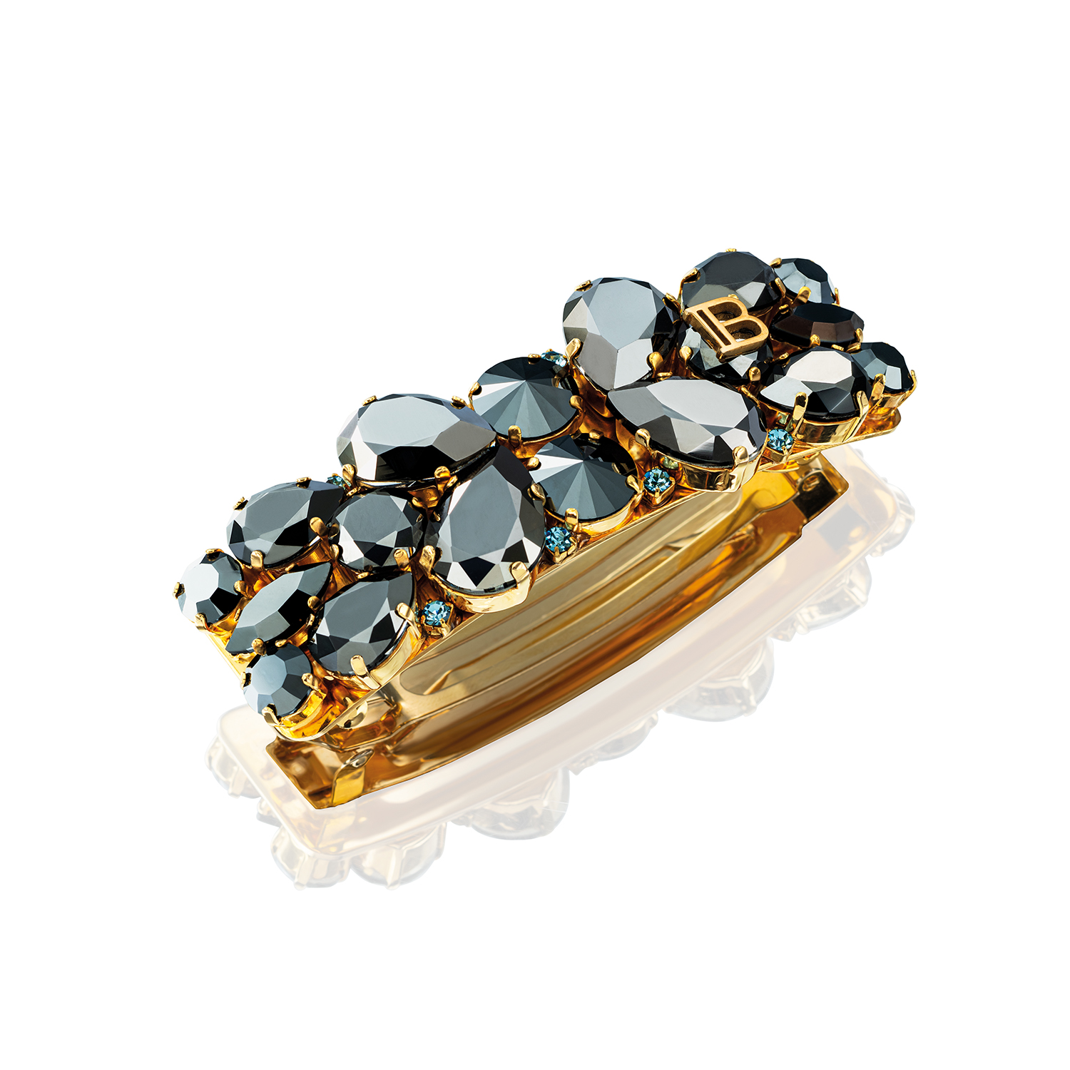 BALMAIN HAIR Locks of Legacy plaukų segtukas / Midnight Black Legacy Clip