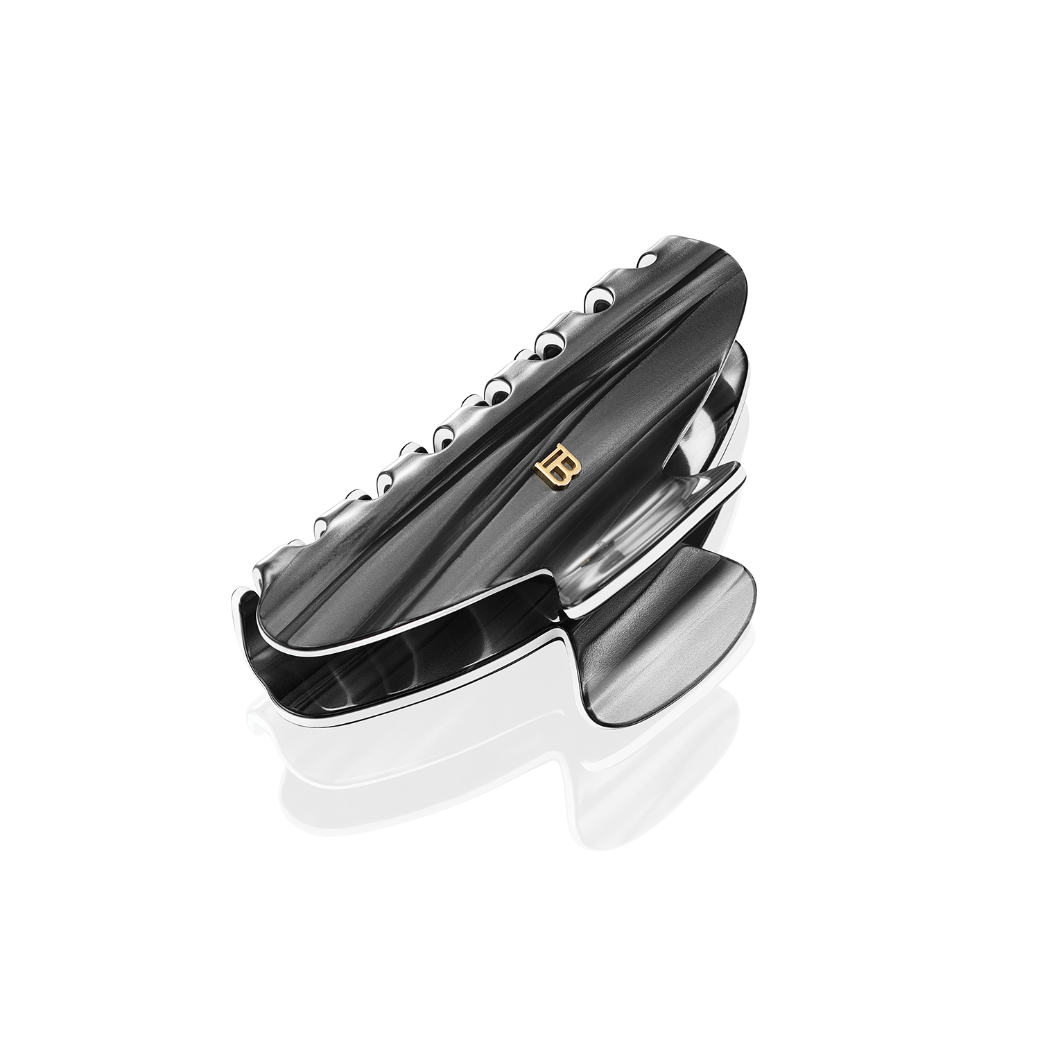 BALMAIN HAIR Locks of Legacy plaukų segtukas / Pince à Cheveux Midnight Black Medium - Image 2