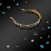 BALMAIN HAIR Locks of Legacy plaukų lankelis / Midnight Black Legacy Headband - Image 2