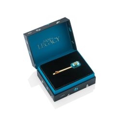 Alternative view of BALMAIN HAIR Locks of Legacy plaukų segtukas su kristalu / 18K Gold-Plated Crystal Hair Pin